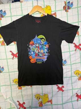 Disneyland Haunted Mansion Holiday Nightmare Before Christmas Graphic T-Shirt